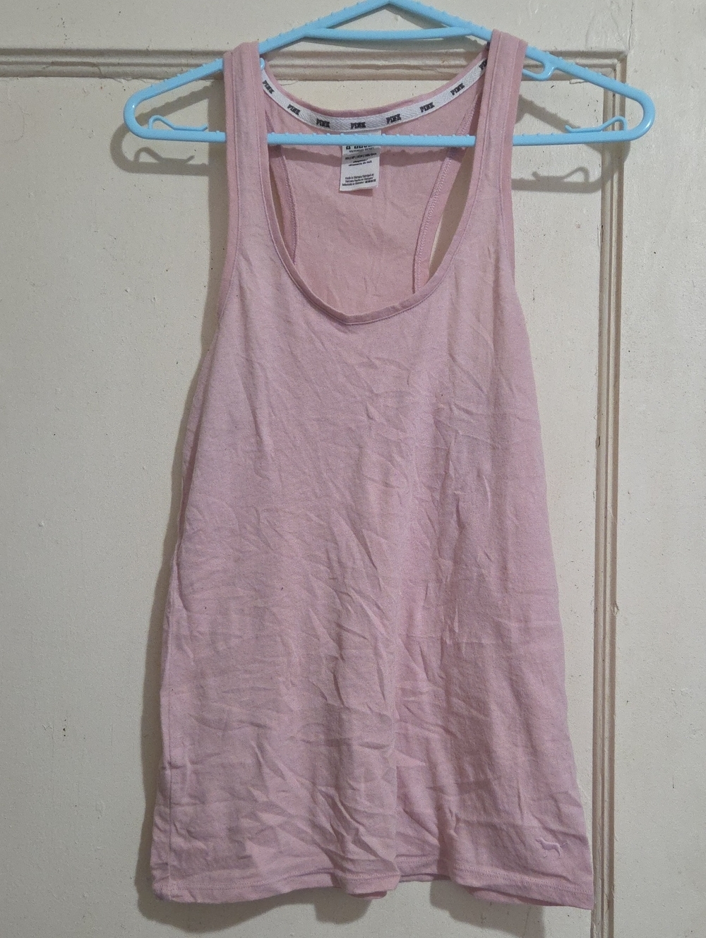 PINK Victoria's Secret Light Pink Racerback Tank